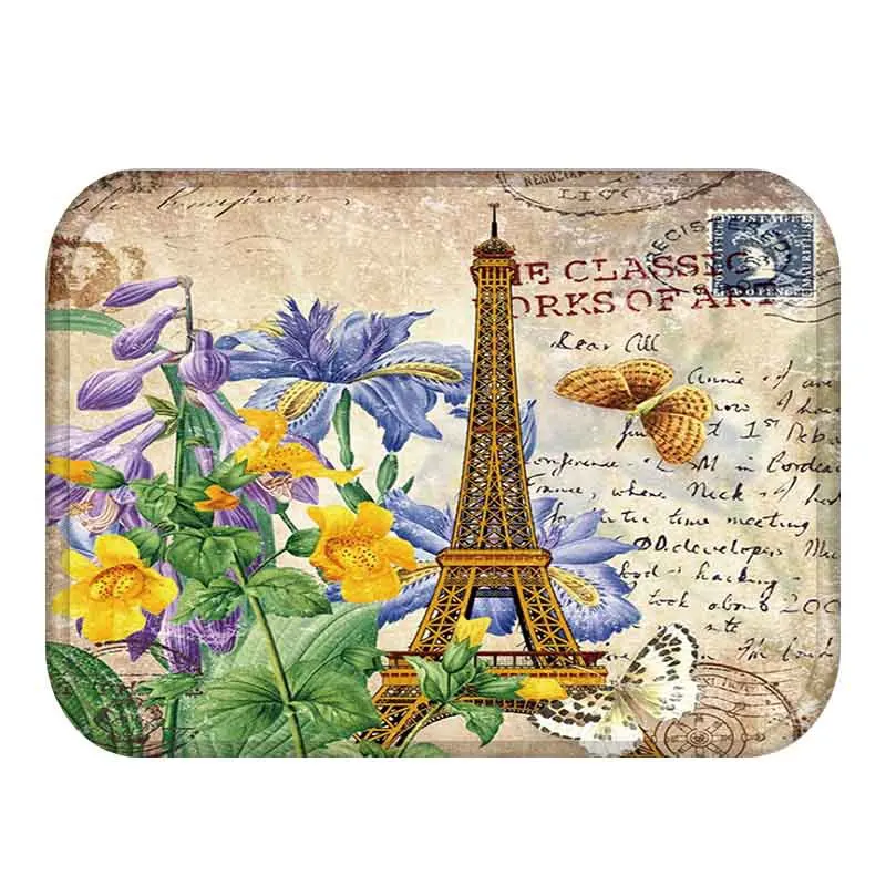 40x60 см Парижская Эйфелева башня известное место для путешествий