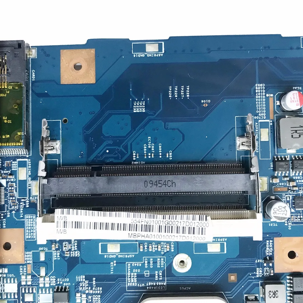 Классическая материнская плата для ноутбука ACER 5542G 5542 серии MBPHA01001 48 4fn01. 011 DDR2