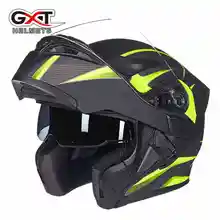 Мотоциклетный шлем GXT всесезонный с двойным козырьком для езды