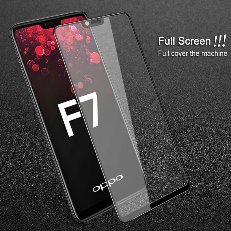 Защитная стеклянная пленка для смартфона OPPO F7 Dual Sim|Защитные стёкла и плёнки