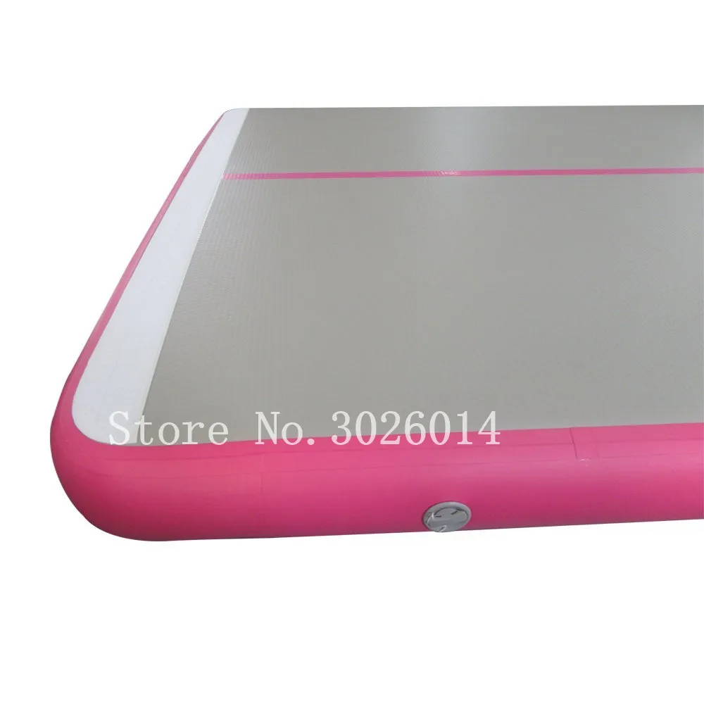 Pаспродажа Надувной гимнастический коврик с насосом, 6 х2 м