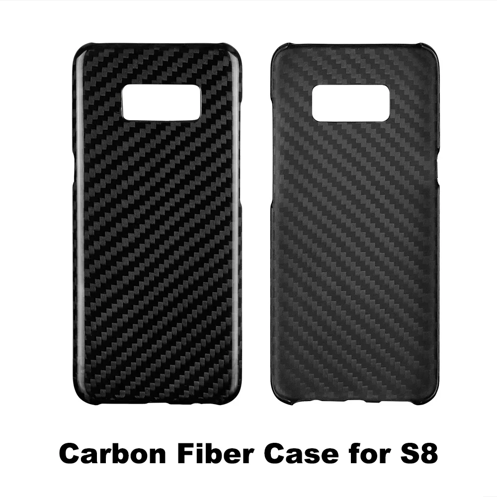 Carbon for S8 Роскошный чехол из настоящего углеродного волокна для Samsung Galaxy S8 S8 Plus чехол из углеродного волокна для Samsung S8 Plus-матовый и глянцевый - Цвет: Carbon for S8