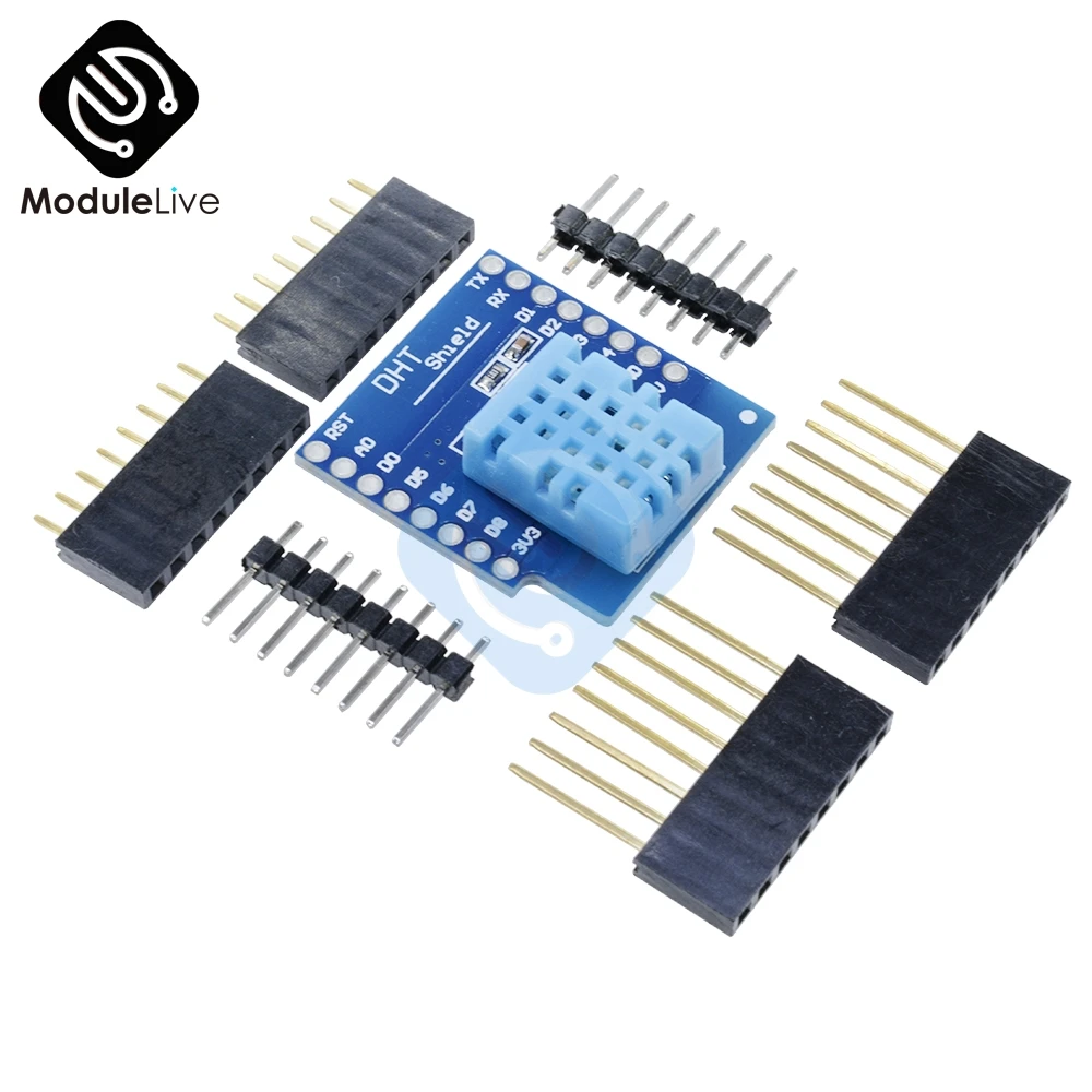 D1 Mini DHT11 цифровая одинарная шина защитный модуль датчика температуры и влажности