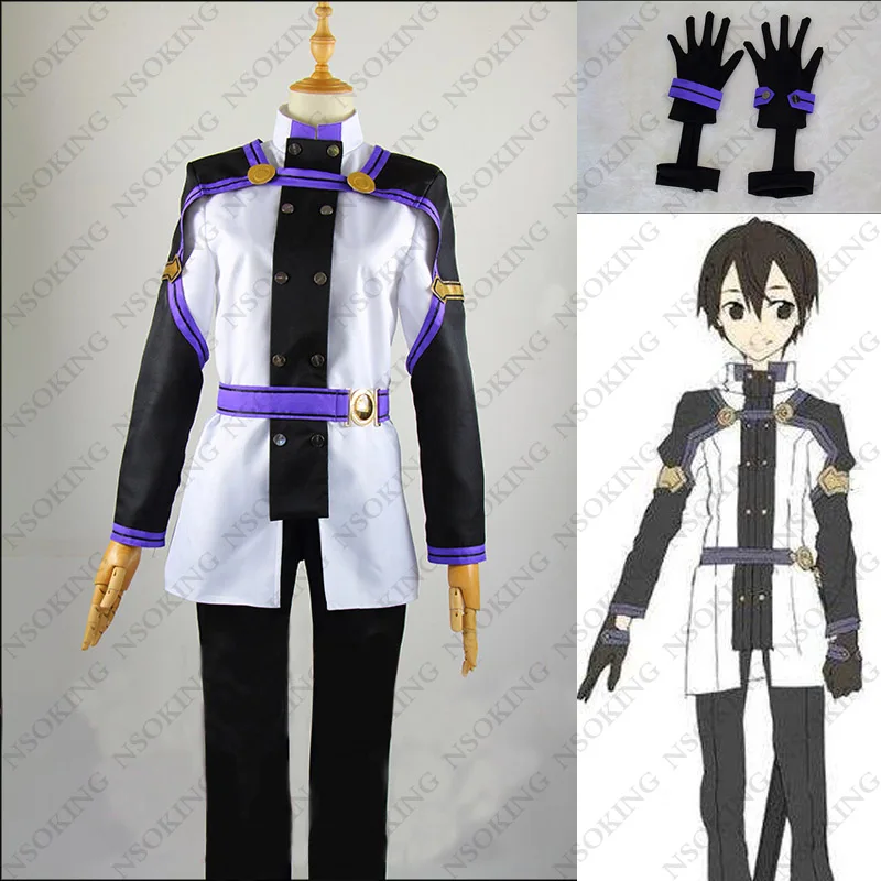 

Костюм для косплея Kirito Kirigaya Kazuto с компьютерной шкалой