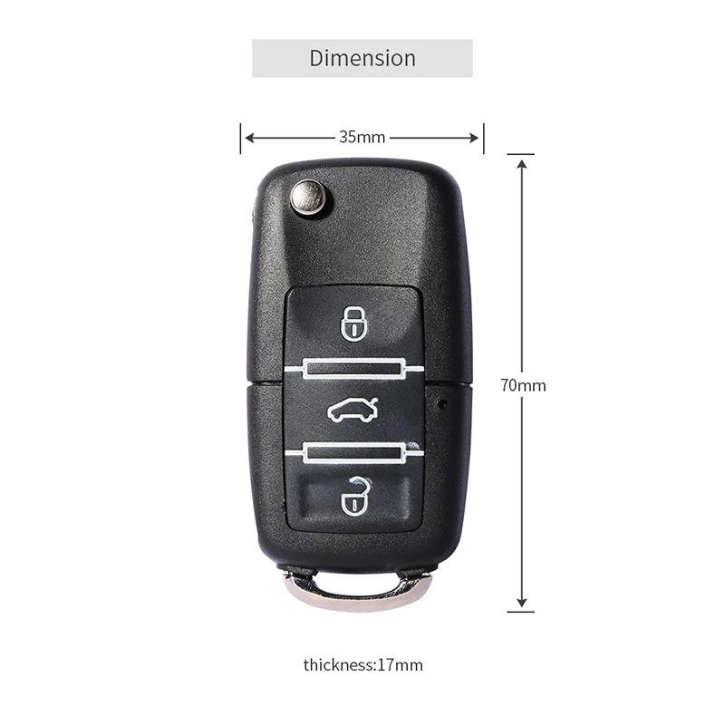EASYGUARD Quality universal keyless entry system with customized flip key blade remote trunk release auto window close output | Автомобили