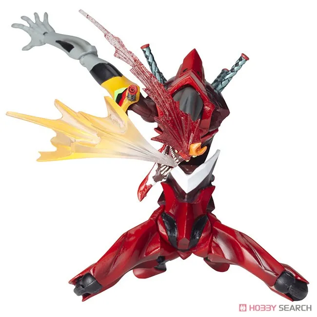 Bandai оригинальные REVOLTECH EVANGELION EVOLUTION EVANGELION блок-02 фигурки пластмассовые игрушечные модели