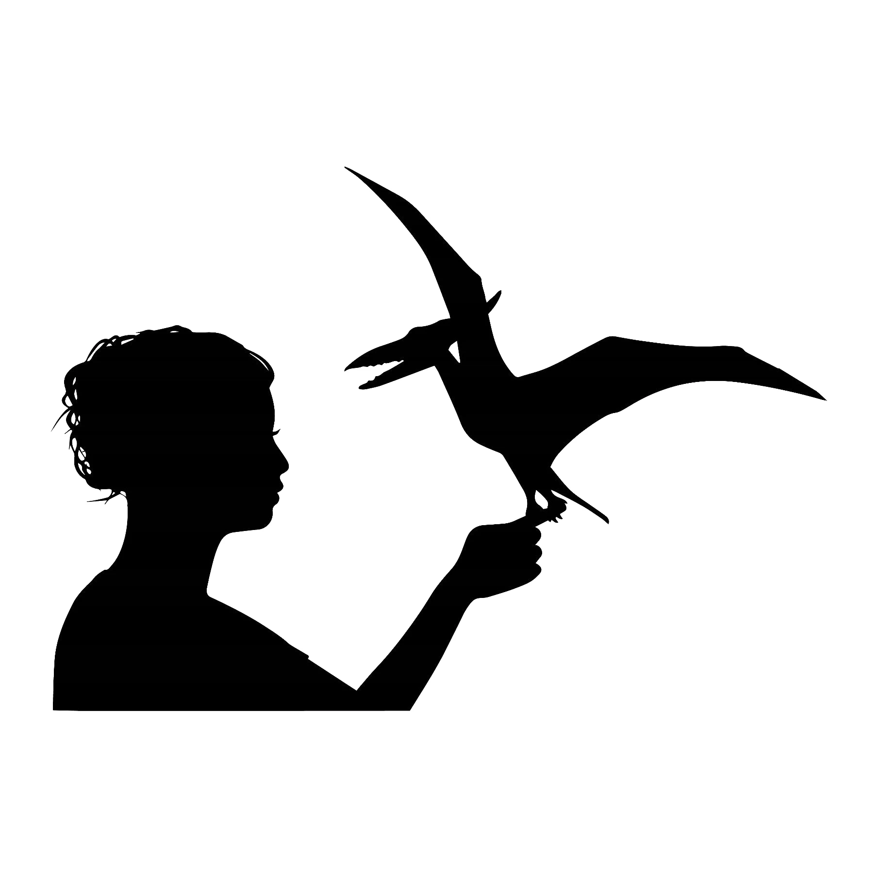 

Pterodactyl на женский палец наклейка на окно, бампер автомобиль динозавр Speshuls