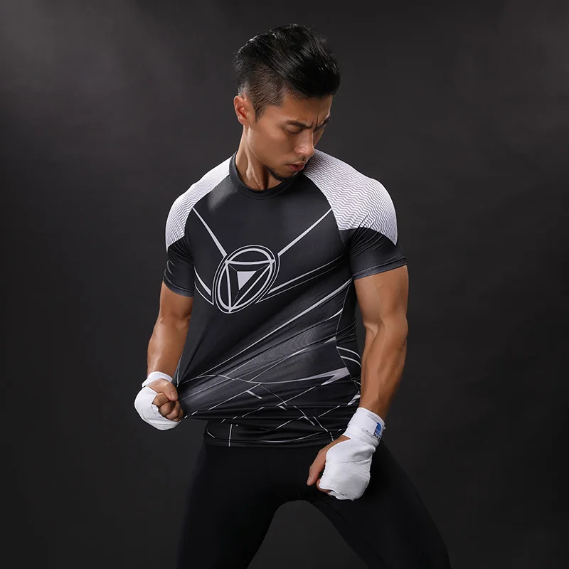 2017 Новый супергерой Зеленый Фонарь Железный человек футболки рубашки с коротким