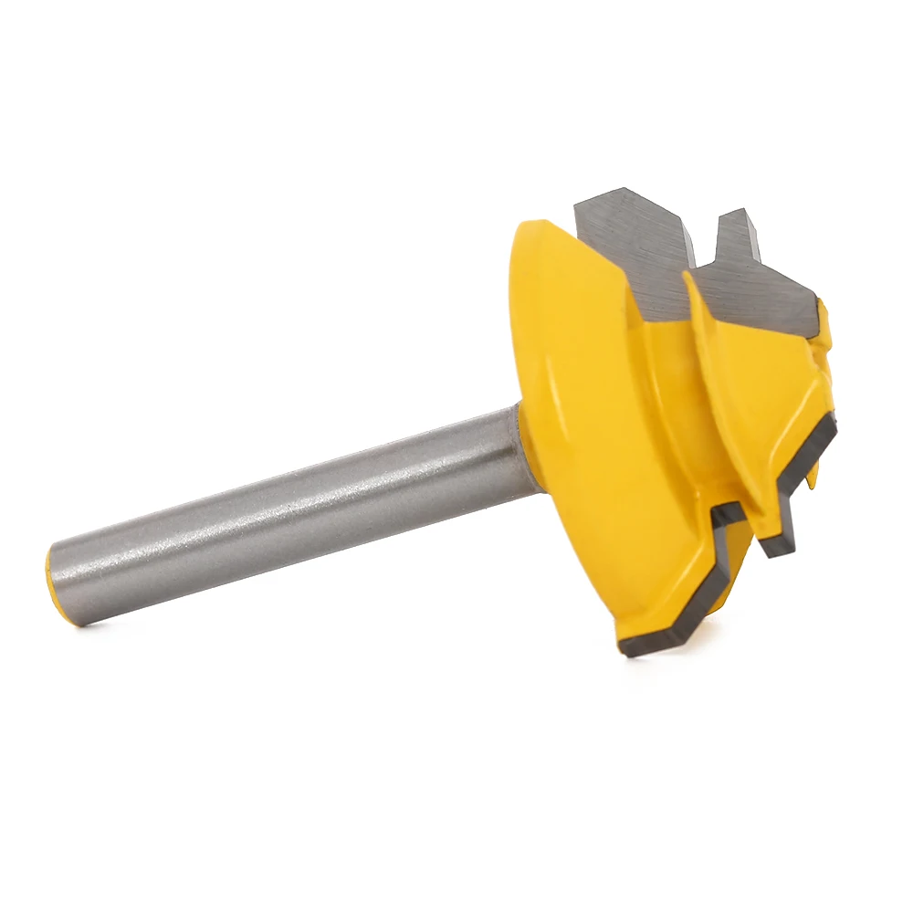 45 Degree Lock Miter Router Bit Tenon Milling Cutter For Woodworking tool Cutting Tools Knife Professional | Инструменты