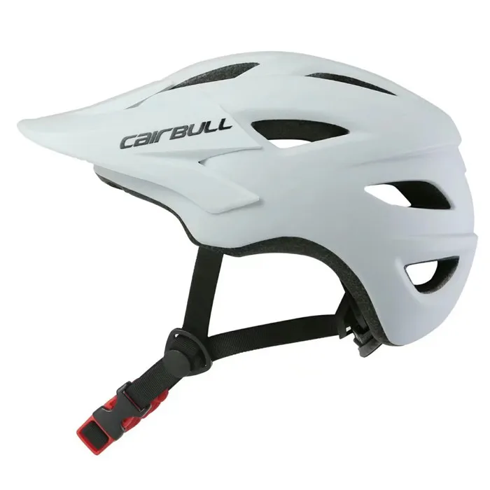 white CAIRBULL велосипедный шлем велосипед межлитой Горная дорога шлем велосипед MTB Спорт Безопасность защитное оборудование 55-61 см - Цвет: white