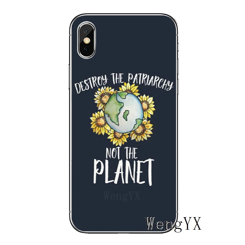 Разрушите Патриархию не планету для iPhone X XR XS Max 8 7 6s 6 plus SE 5s 5c 5 4s 4 iPod Touch чехол мягкий чехол для телефона - Цвет: The-Planet-A-07