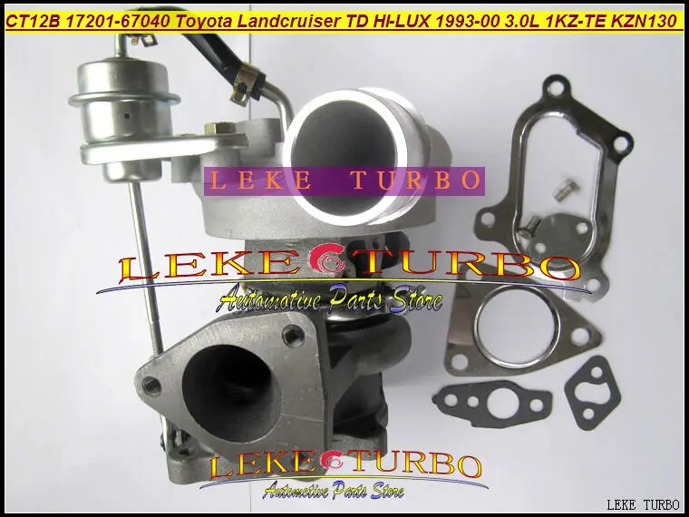 CT12B 17201 67010 67040 турбо для TOYOTA LANDCRUISER 4 runner HI LUX HILUX 1KZTE 1KZ TE KZN130 1720167010 л|gasket bmw|gasket setgasket