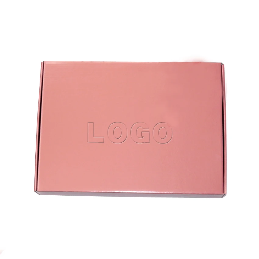 Customized Colorful Logo Packing Box Luxury Glossy Metal Color Clothes Shirt Thicker Courier Mailer Boxes Rose Gold Blue Purple | Дом и сад