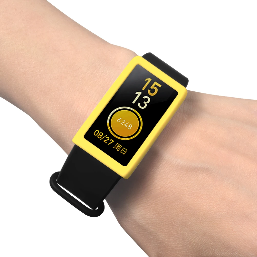 Мягкий силиконовый чехол FIFATA для Xiaomi Huami Amazfit Cor Midong защитный умного браслета