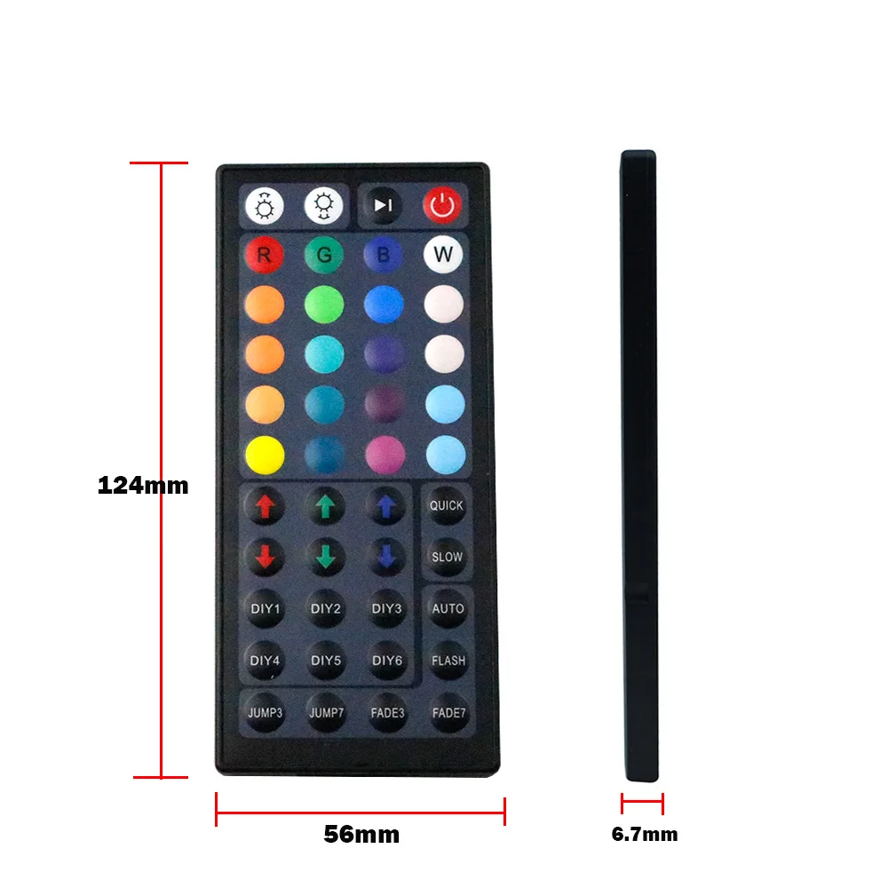 Инфракрасный RGB контроллер для светодиодных лент SMD 3528 5050 с 44
