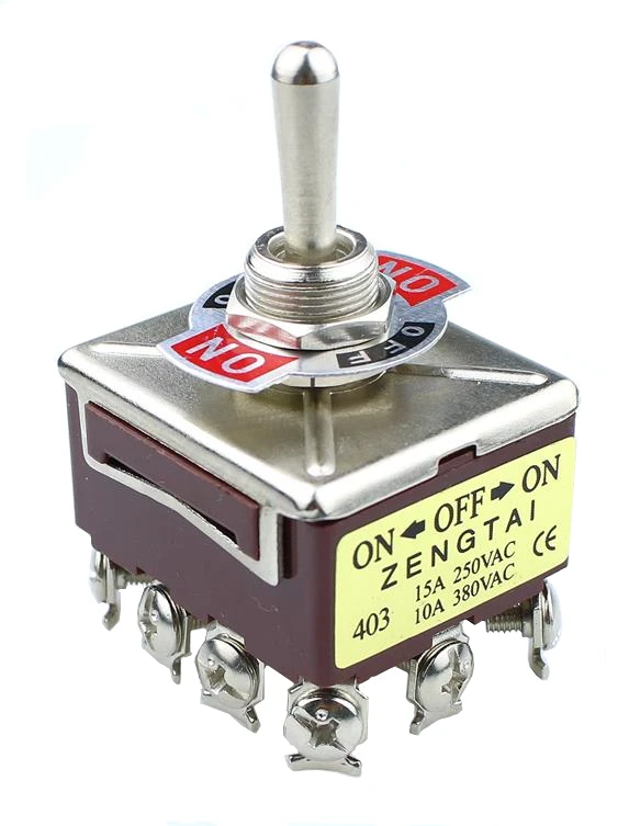 1 шт. E TEN 403 10A/380VAC 15A/250VAC переключатель 12 футов 3 Переключение коромысла