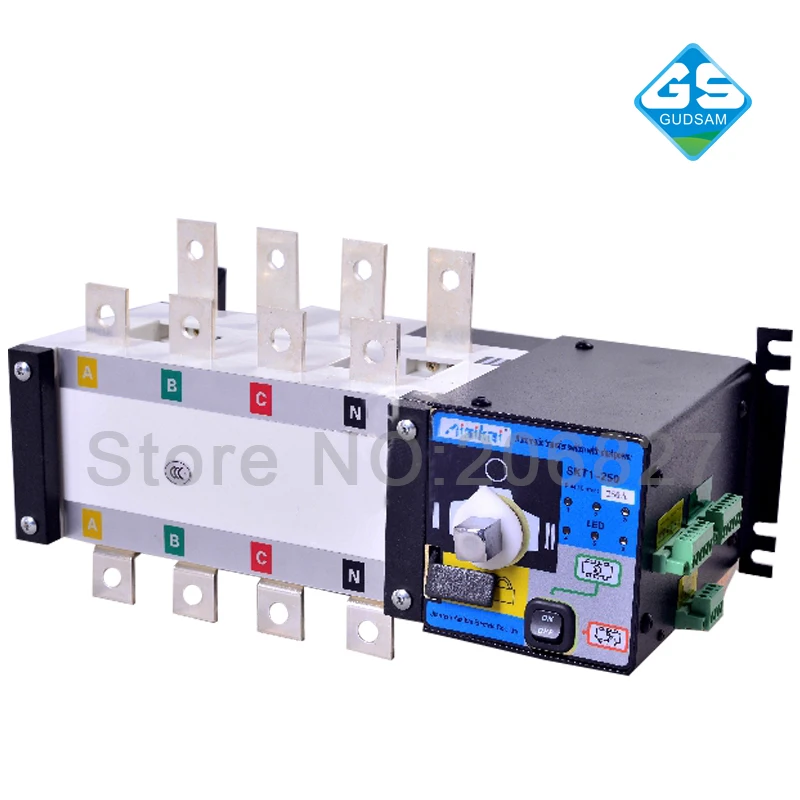 250A трехфазный 4P генераторный автоматический переключатель (ATS 250A)|switch switch|switch