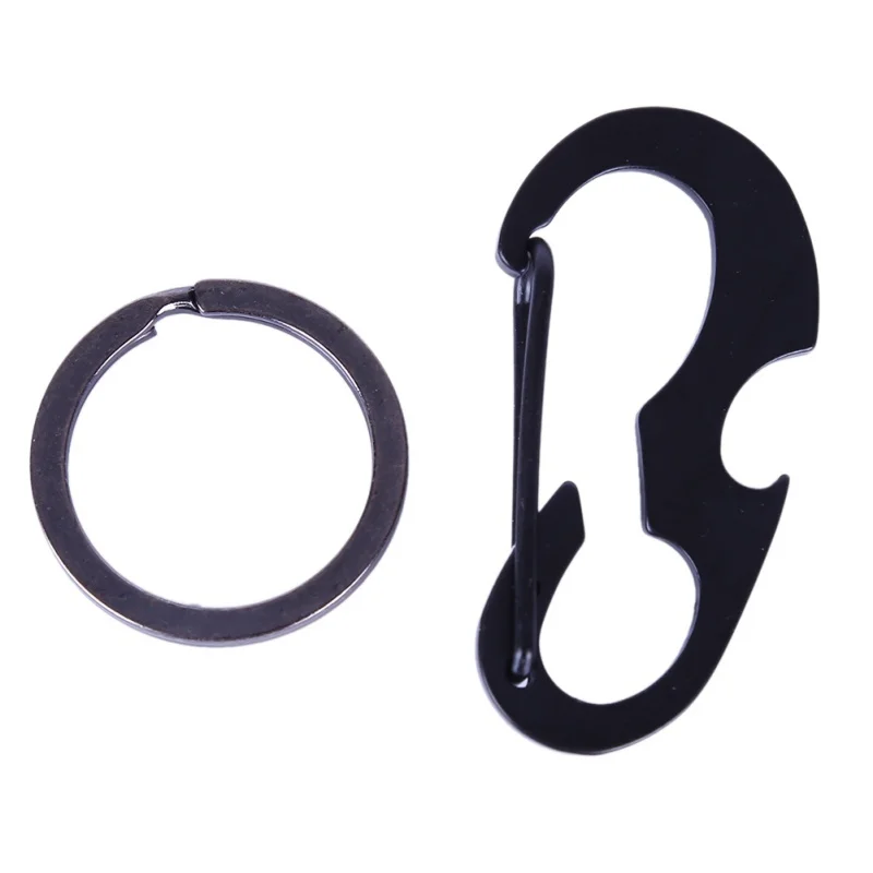 Мини D образный карабин для открывания бутылок|Уличные инструменты| |