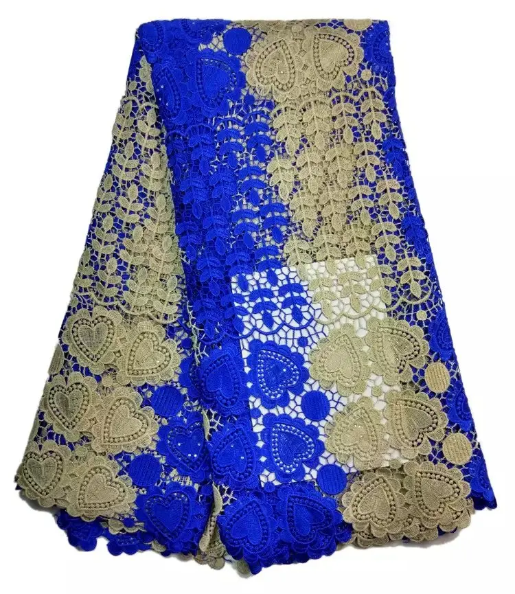 Уникальный высокое качество нигерии свадьба африканские кружевной ткани гипюр