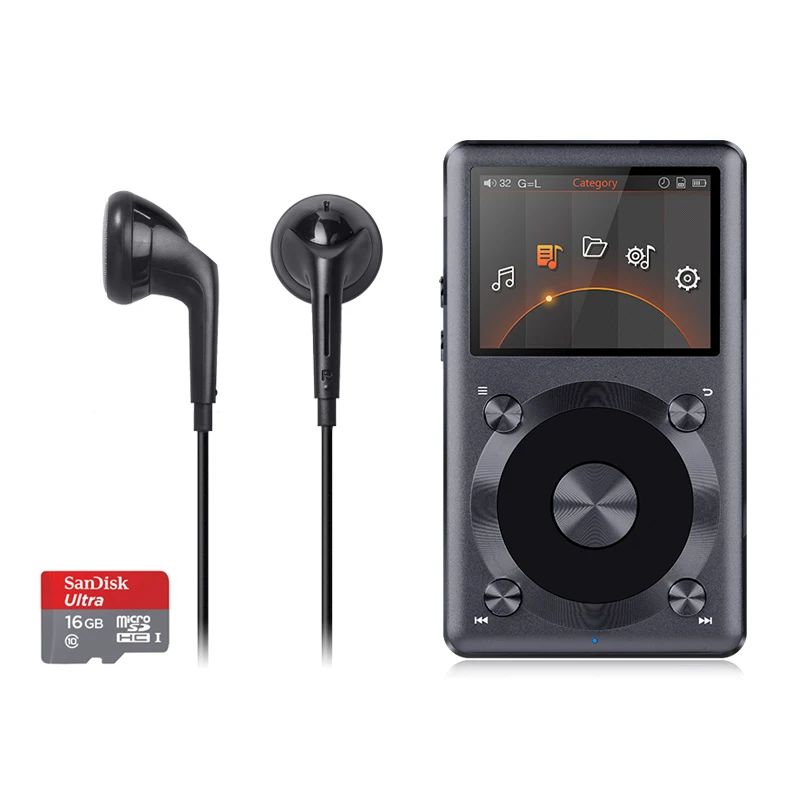 FiiO X3 с EM3 2-го Поколения Привет Разрешением Музыкальный Плеер 192 К/64BIT DSD Встроенная