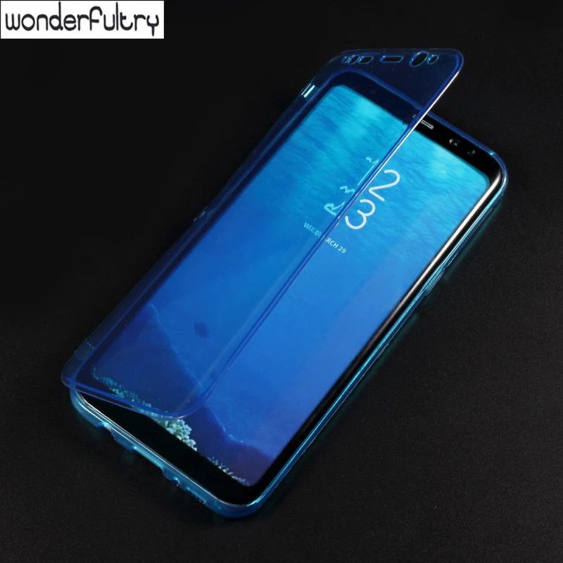 Чехлы wonderfultry для Galaxy S8 G950 мешок мобильного телефона стиль книжка гель ТПУ чехол