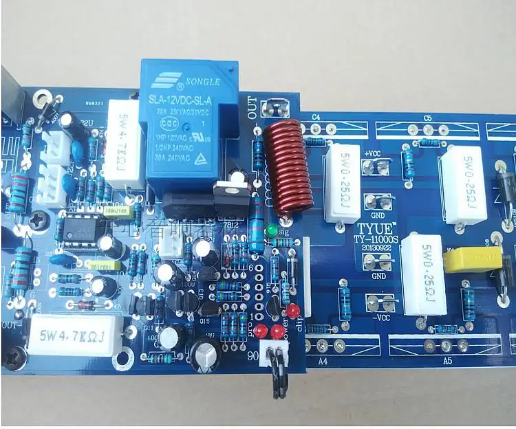 Плата аудио усилителя высокой мощности HIFI Mono 800 Вт 8 шт. чип Sanken C5200 aeas +