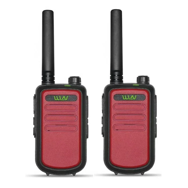 Red pair 2 шт. WLN KD-C10 рация Uhf 400-470 МГц 16 каналов мини двухсторонняя радиостанция FMR PMR KDC10 Ham Radio Amador - Цвет: Red pair