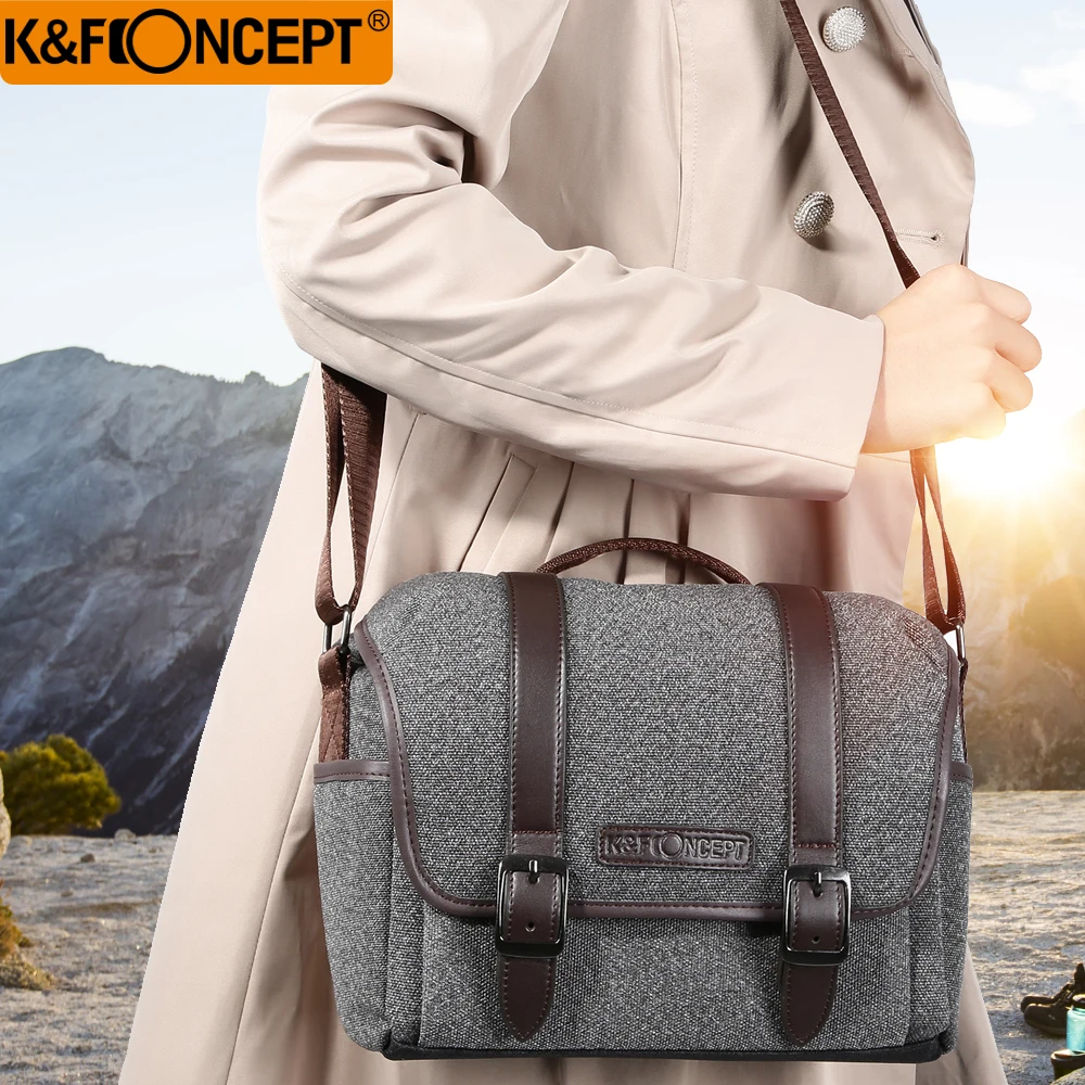 Сумка для камеры K & F водонепроницаемая сумка на плечо цифровой зеркальной