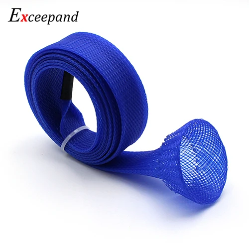 Exceepand спиннинговая Удочка крышка клубок бесплатно легко Применение Удочка крышка полюс Куртка Носки - Цвет: Синий