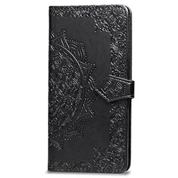 Mandala Black Чехол-кошелек для Xiaomi mi 9 SE 8 Lite, модный кожаный чехол-книжка для Xiao mi, Red mi, Note, 7, Pro, 5,6, 6A, Plus, чехол - Цвет: Mandala Black
