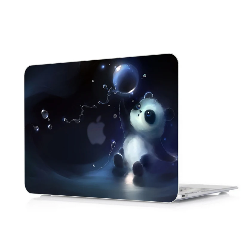 Чехол для планшета с цветным принтом Жесткий Apple Macbook Pro 12 13 15 Air 11 Touch bar Retina дюймов