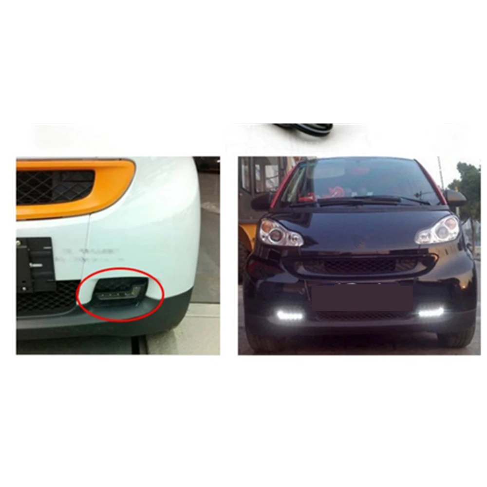 

For MERCEDES BENZ Smart Fortwo LED Day Lighting DAY DRIVING LAMP Daytime Running Lights Fog Lamps DRL Hot Sale