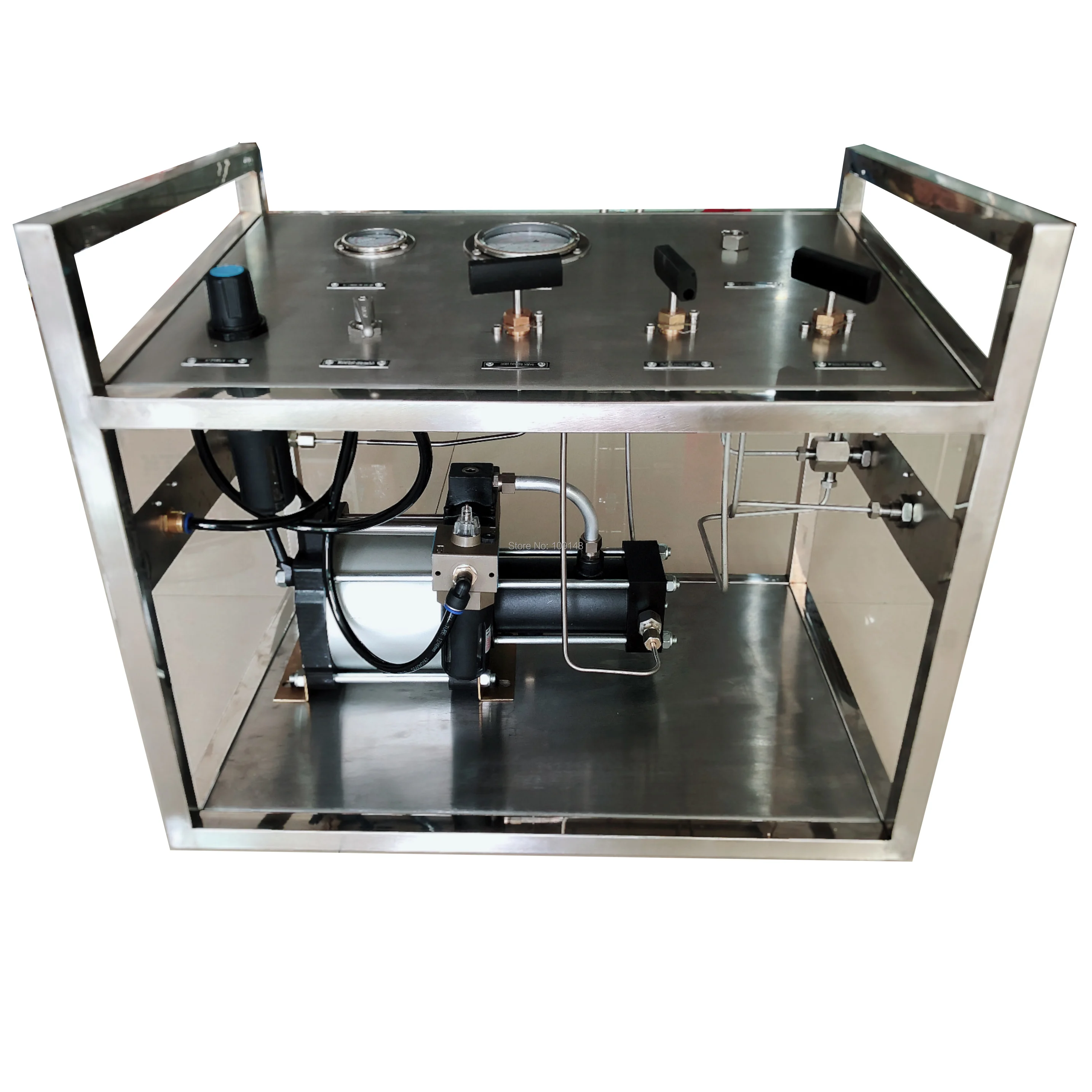 Оздоровление Модель: WS-GBA60 20-45 МПа пневматический насос высокого давления для