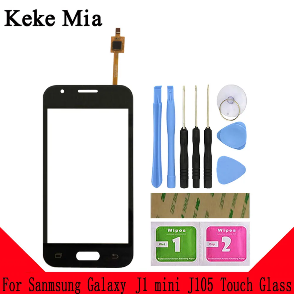 Black With Tools Keke Миа 4," сенсорный экран для samsung Galaxy J1 mini J105 J105H J105F J105B J105M SM-J105F дигитайзер стеклянная панель - Цвет: Black With Tools