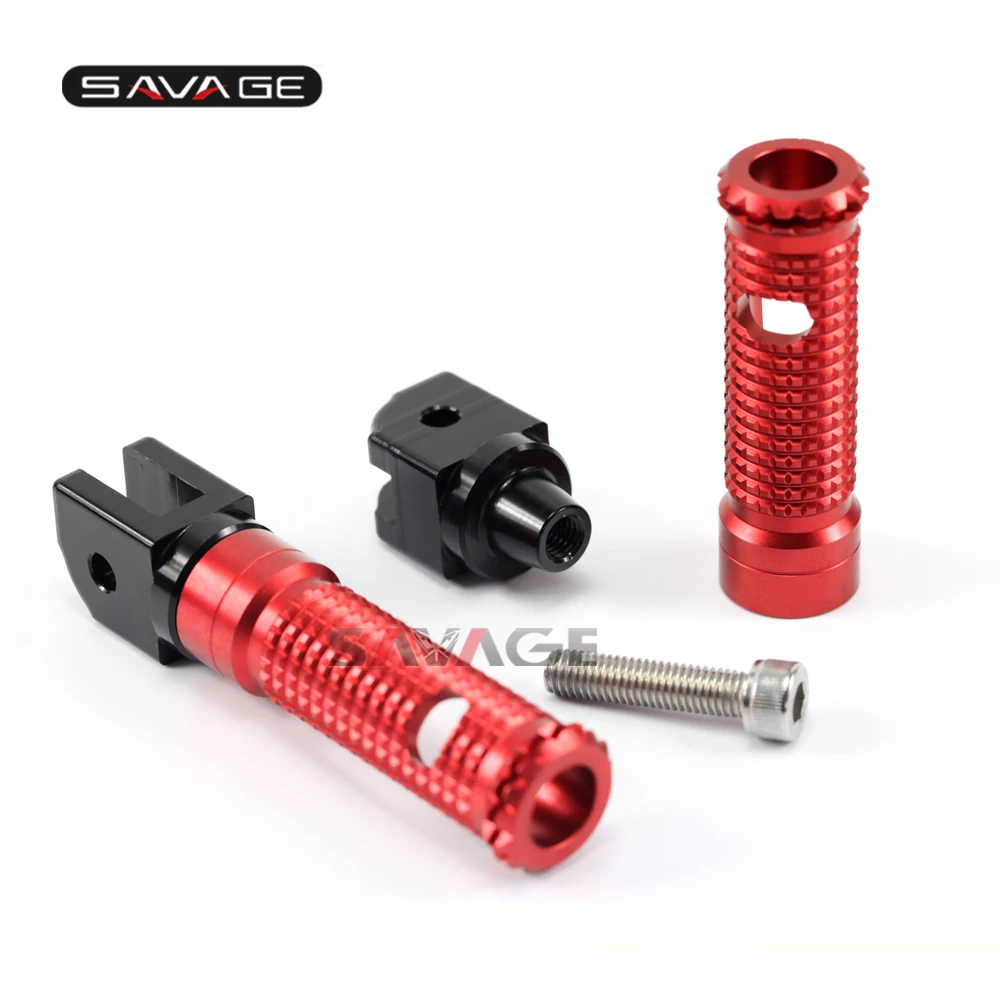 Rider подножки колышки для поездок на мотоцикле DUCATI MONSTER 659/696/796/1100/S Аксессуары для мотоциклов с ЧПУ Алюминий спереди ног адаптер