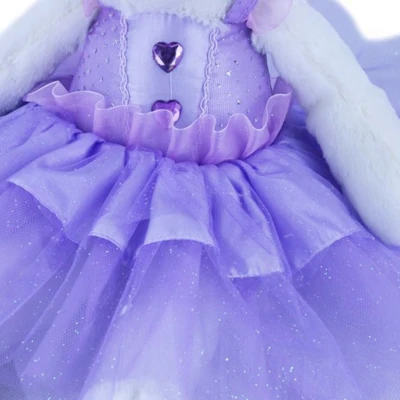 Бесплатная доставка 1 шт. оригинальная Очаровательная плюшевая балерина зайчик