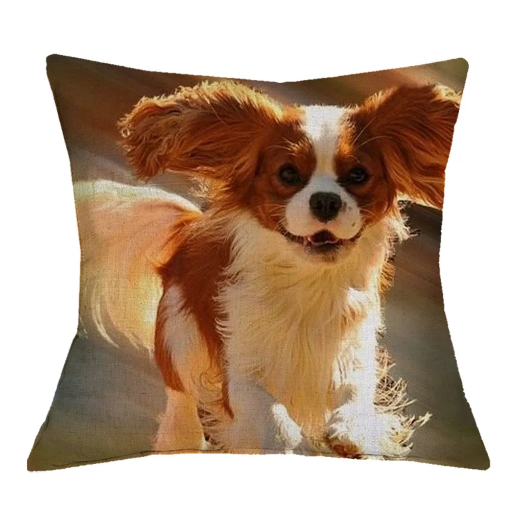 Кавалер король Шарль спаниель Наволочка 43X43 см наволочки наволочка спальня