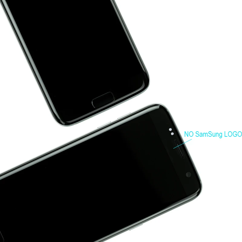 Оригинальный 5 ''Super AMOLED с рамкой для samsung Galaxy S7 edge G935V G935P G935A G935T ЖК дисплей