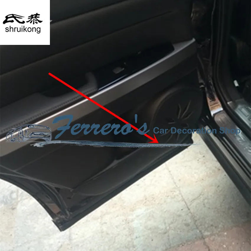 4 шт./лот для 2009 2017 MAZDA CX 7 CX7 автомобильные наклейки из искусственной кожи