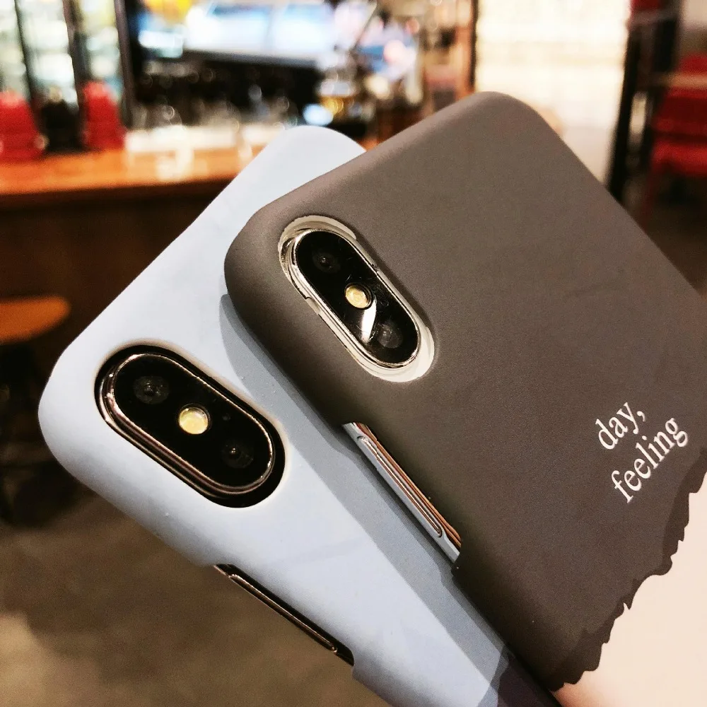 Couple Lovers Phone Case Little Warm For iPhone 7 Hard PC Cover 8 Plus 6 6s Shockroof Flip |