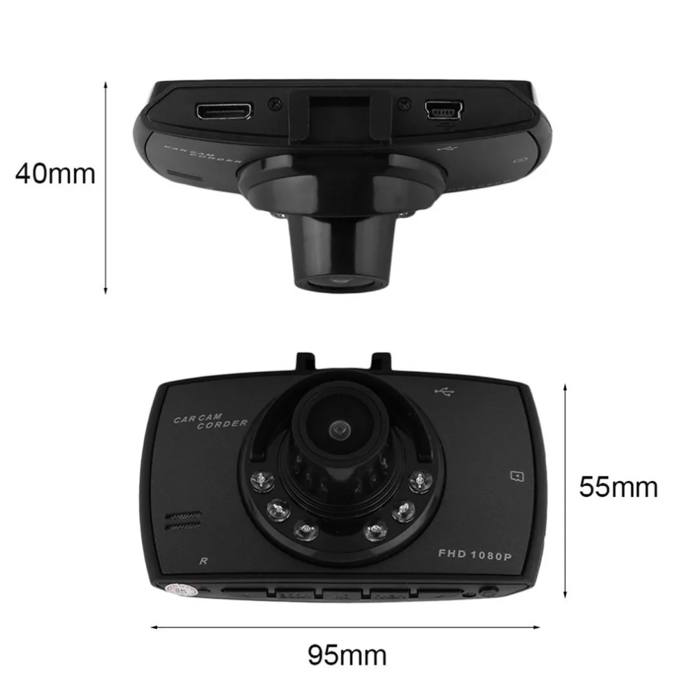 Новинка 1080P 2," TFT lcd Автомобильная камера Full HD Dash Cam Crash DVR цифровой видеорегистратор ночное видение видеокамера Автомобильное оборудование