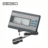seiko japan sth50 tuner metronome with clip on microphone guitarbasssaxophone violin flute tuner universal tuner
