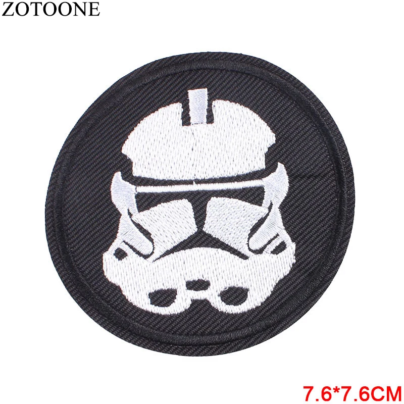ZOTOONE 1PC Round UFO Astronaut Iron on Patch Clothes Embroidery Applique Clothing Sewing Supplies Decorative Badge Sew | Дом и сад