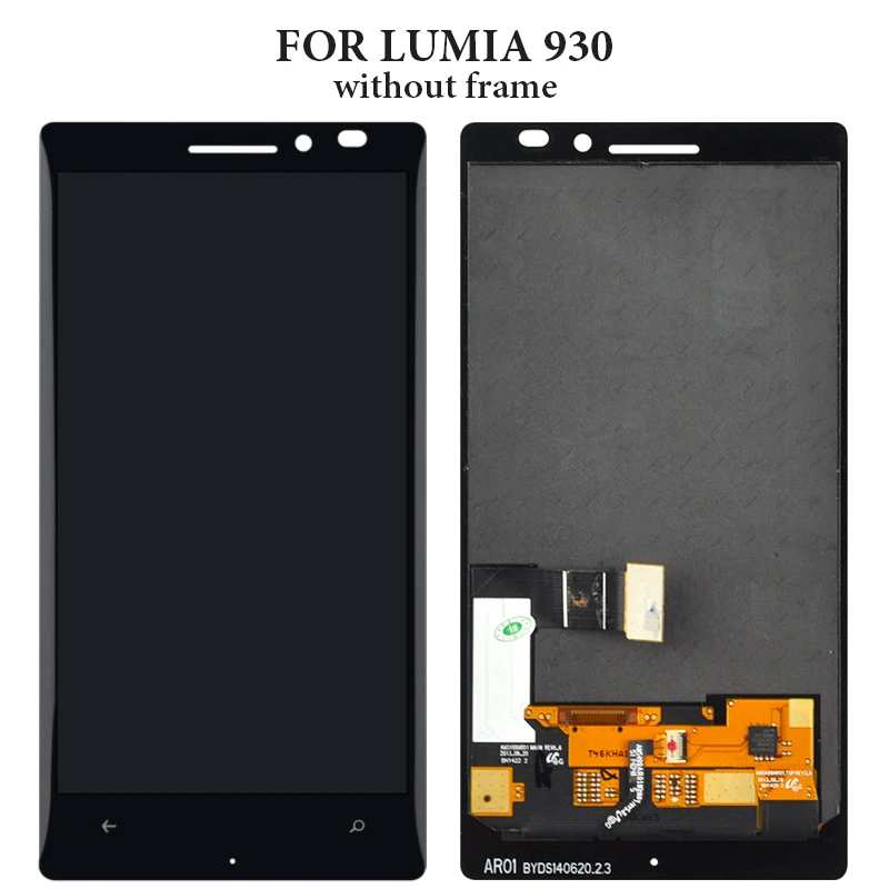 Сенсорный ЖК-экран для Nokia Lumia 4 5 N925 925 RM-893 дюйма с рамкой |