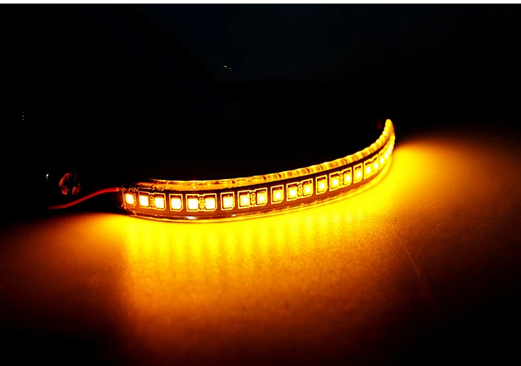 QIPO 1 шт. мотоциклетный светодиодный поворотник передняя вилка амортизационная