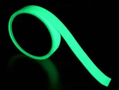 5M*10/20/30mm Luminous Bike sticker Self-adhesive Bicycle Tape Night Vision Glow In Dark Safety Warning Security sticker