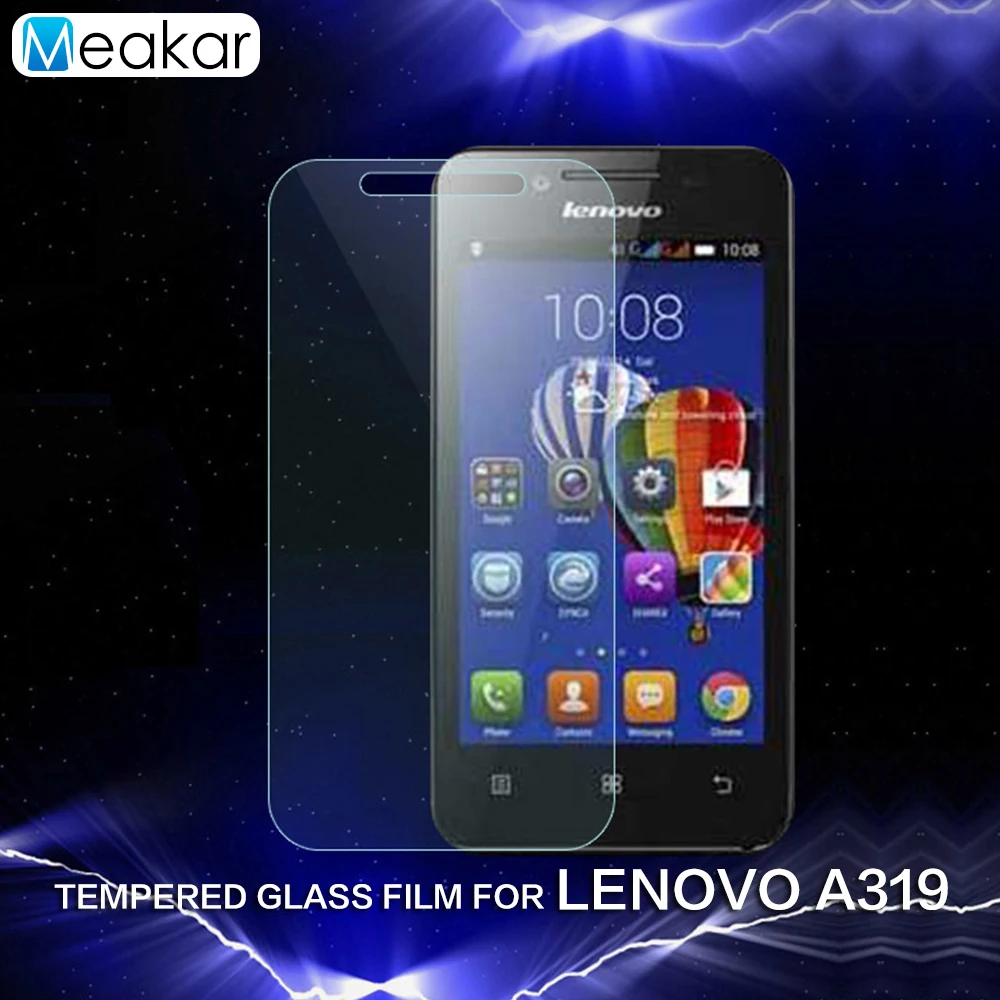 Закаленное стекло для Lenovo A319 защита экрана 0 3 мм 2.5D 9H 4 5 дюйма|screen protector|glass film screen