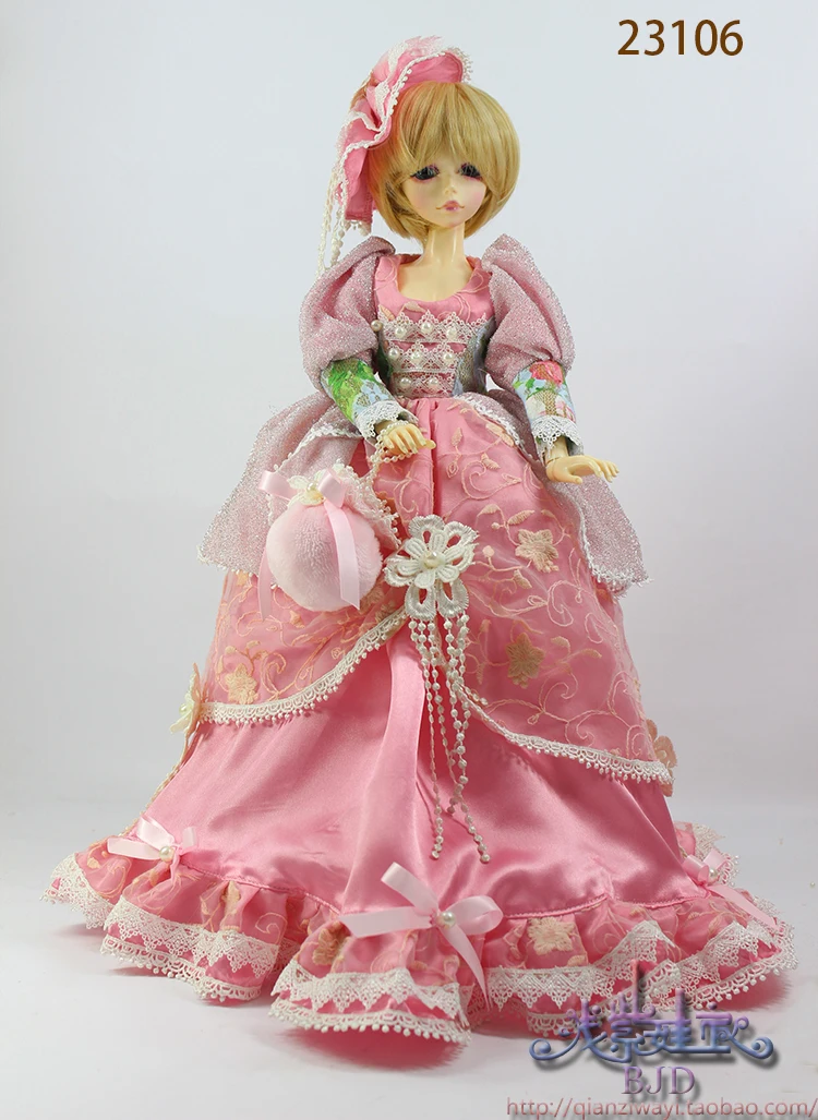 1/4 1/3 весы BJD платье + комплект накидки с капюшоном для BJD/SD Одежда Аксессуары куклы