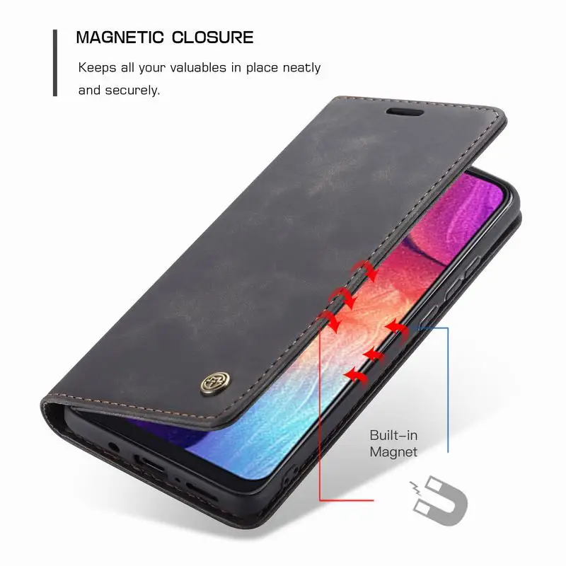 Магнитный чехол-кошелек для samsung A30, чехол, Роскошный чехол из искусственной кожи, чехол для samsung Galaxy A20 A 20 30, чехол-книжка
