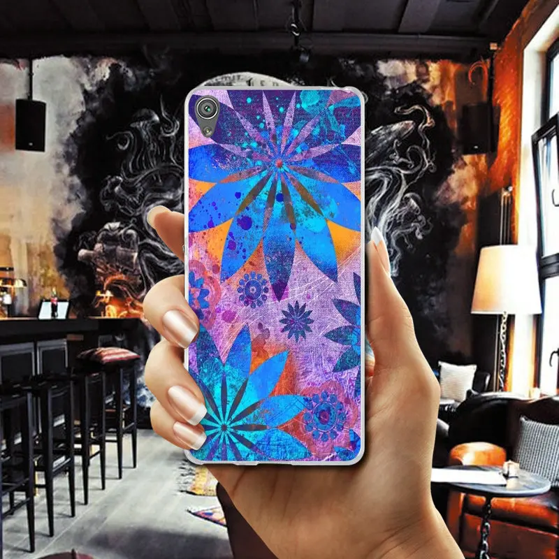 Beautiful Pink Cute Floral Silicone Soft Phone Case for Sony Xperia M2 M4 M5 E3 E5 T3 X XA1 XZ Z Z1 Z2 Z3 Z4 Z5 Compact Shell |